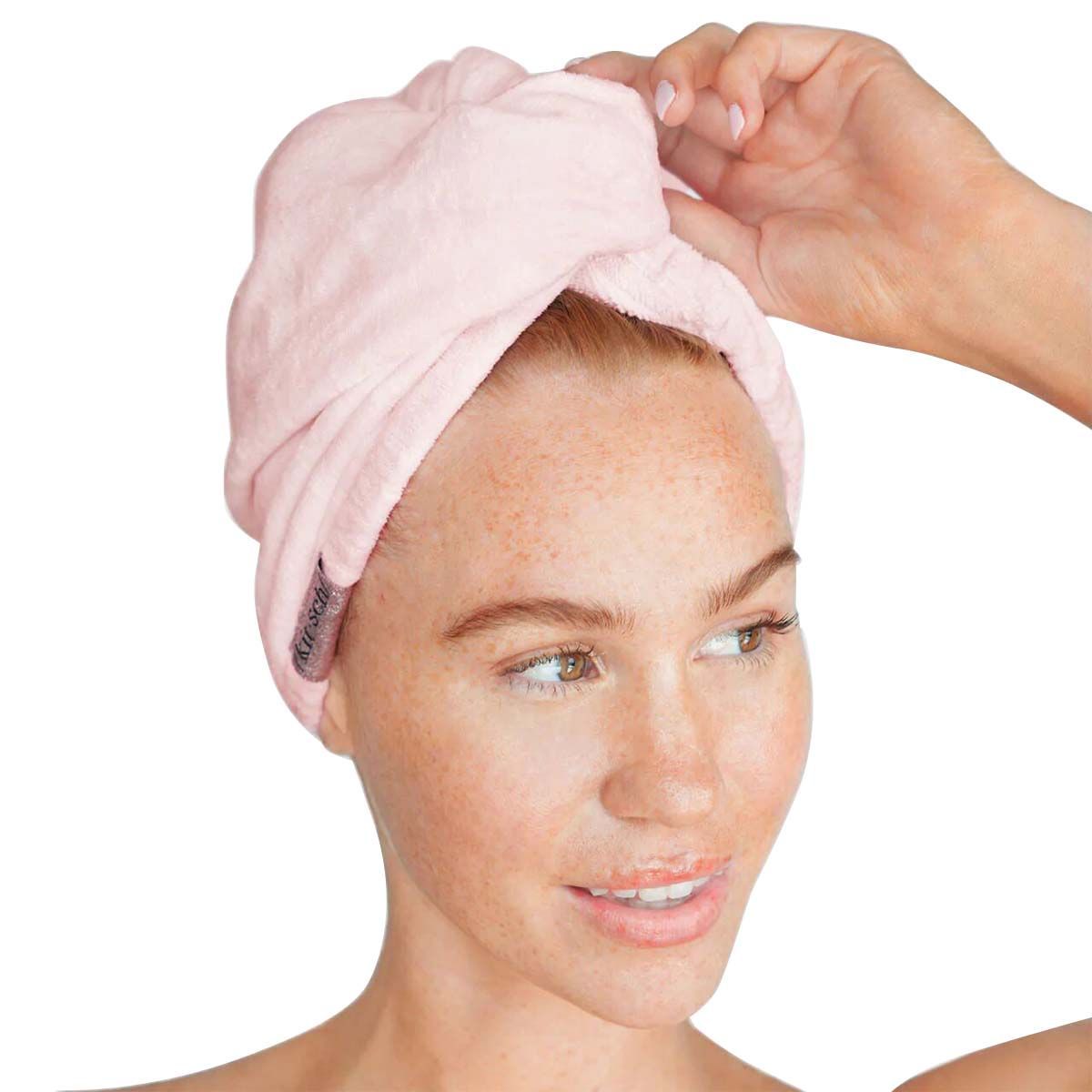 Brushworks set ( Brushworks Hair Towel Wrap + Brushworks Professional Hair Brush)