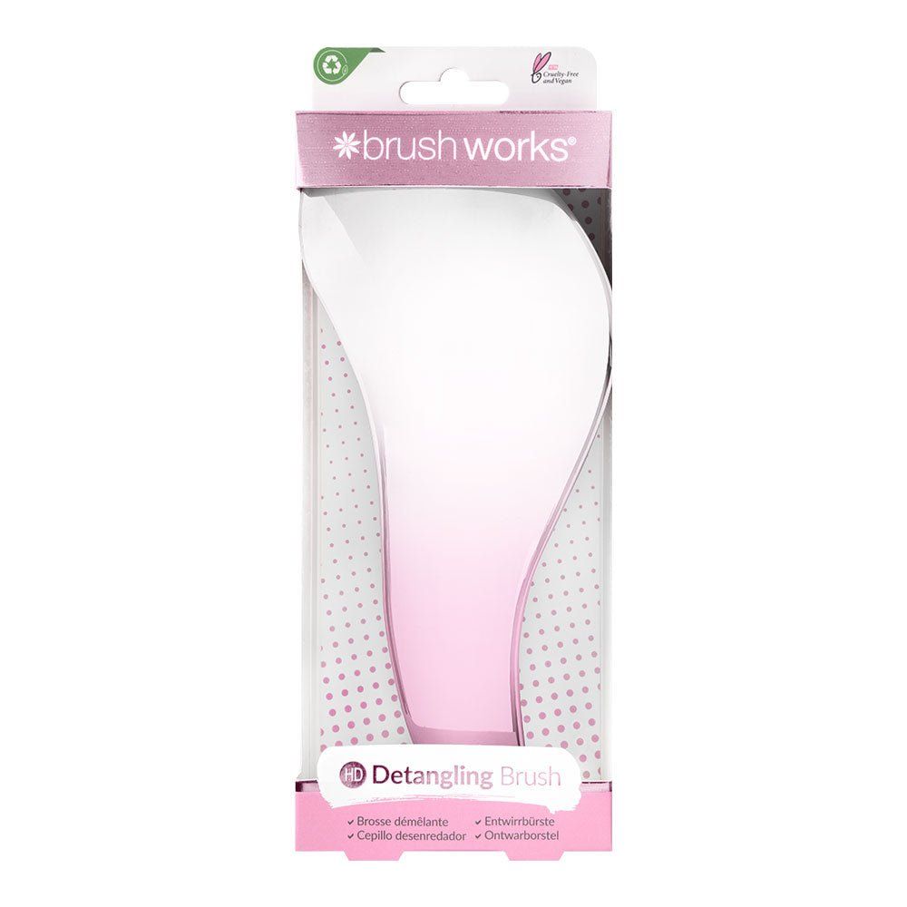 Brushworks set ( Brushworks Hair Towel Wrap + Brushworks Professional Hair Brush)