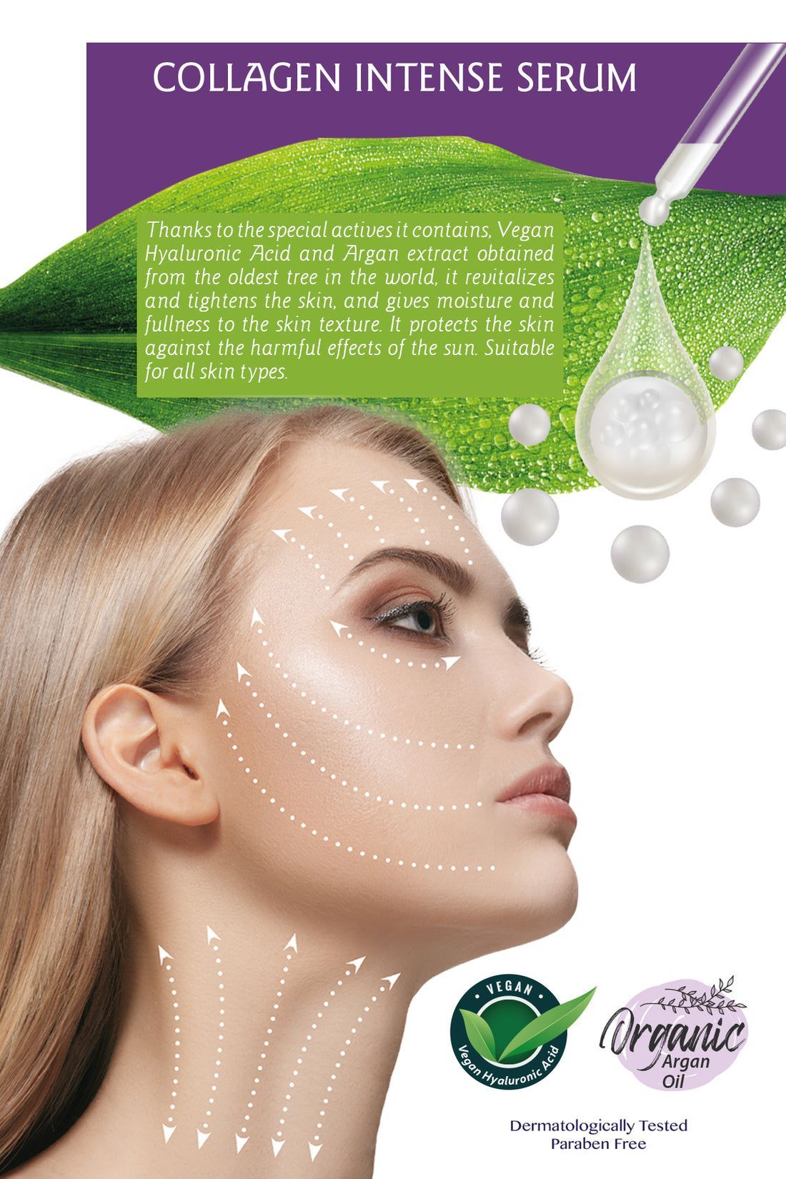 Collagen set ( Energy Planet Collagen Complete capsules + Dr.clinic collagen serum)