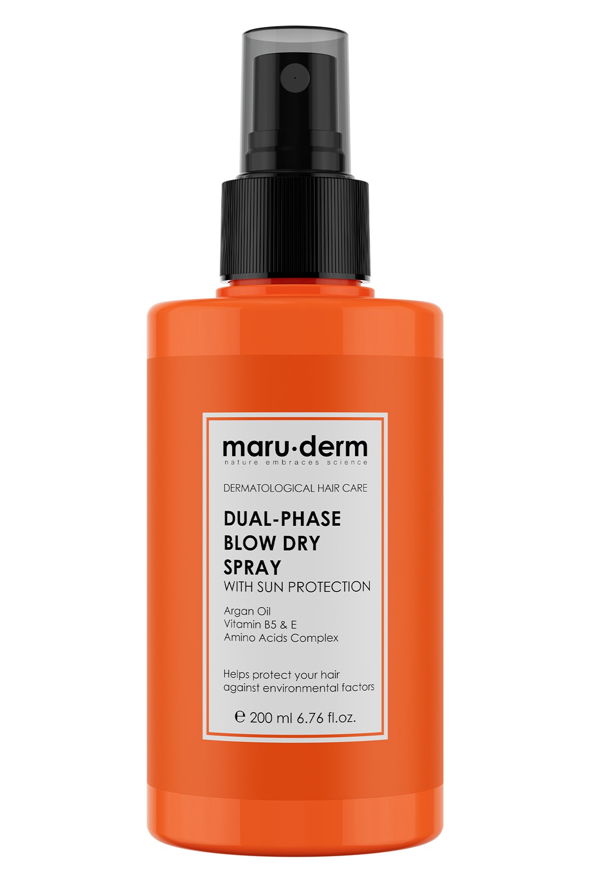 Maruderm Dual Phase Blow Dry Spray with Sun Protection – 200 ml