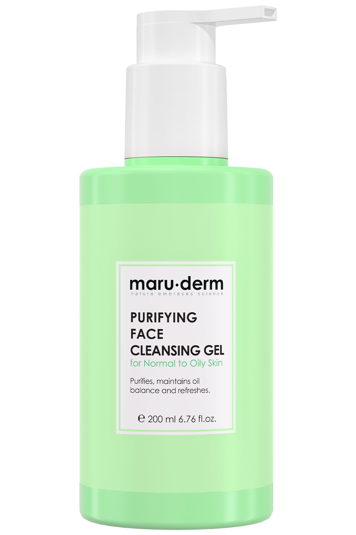 Maruderm Purifying Face Cleansing Gel for Normal to Oily Skin – 200 ml