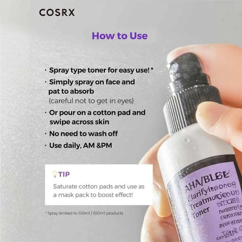 COSRX AHA/BHA Clarifying Treatment Toner - 100 ml