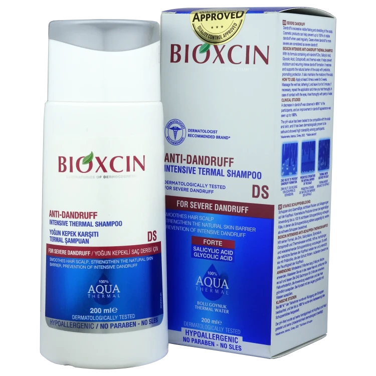 Bioxcin Dermagen Anti‑Dandruff Intensive Thermal Shampoo DS