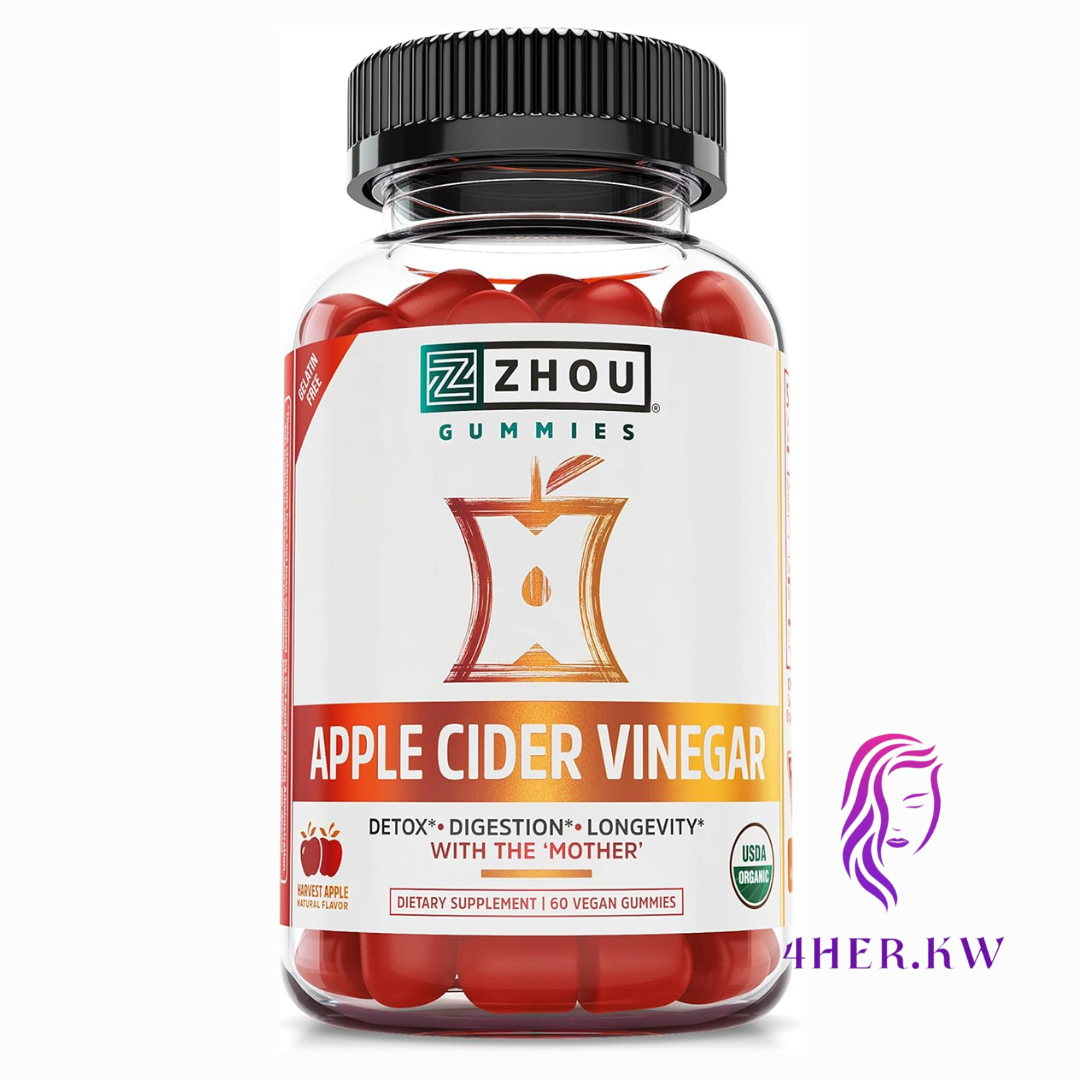 ZHOU APPLE CIDER VINEGAR 60 GUMMIES