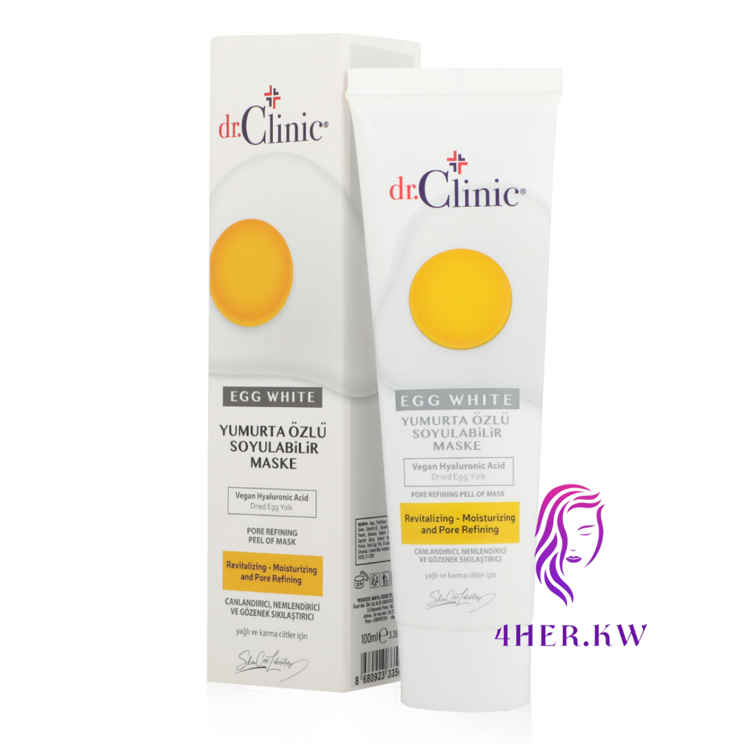 Dr Clinic Egg Extract Peel-Off Mask 100 ml
