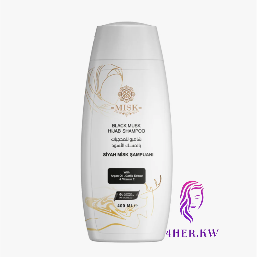 MISK HIJAB BLACK MUSK SHAMPOO 400ml