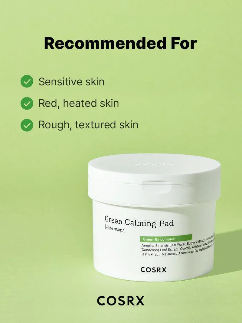 COSRX One Step Green Hero Calming Pad - 70 Pads