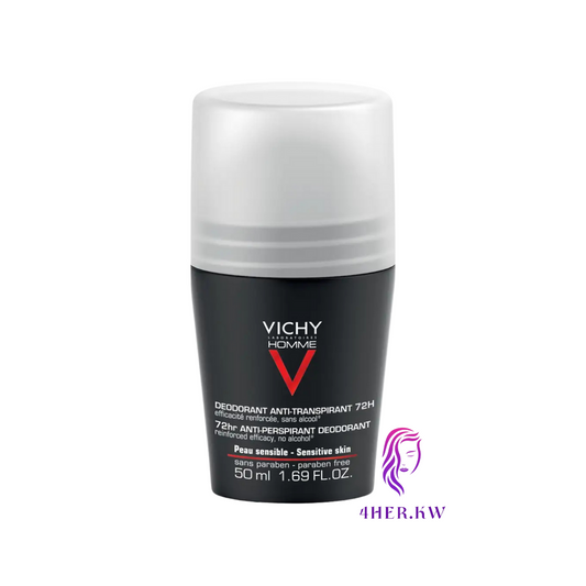 Vichy Homme Deodorant Black Roll-On 50 ml