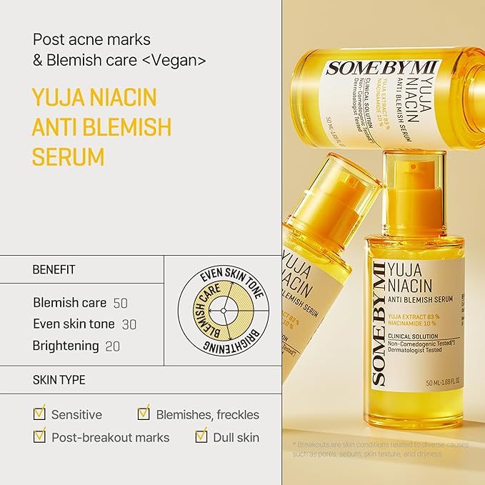SOME BY MI Yuja Niacin Serum for Treating Freckles 50 ml