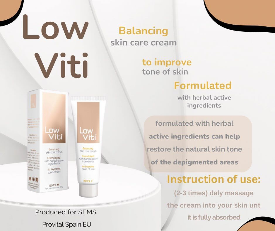 Low viti balancing skincare cream 50ml