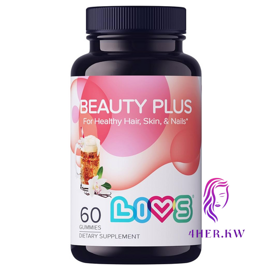 Livs Beauty Plus (Hair Skin & Nails) Cream Soda 60 Gummies