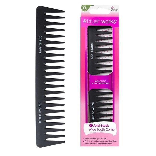 Brushworks Anti Static Wide Tooth Comb