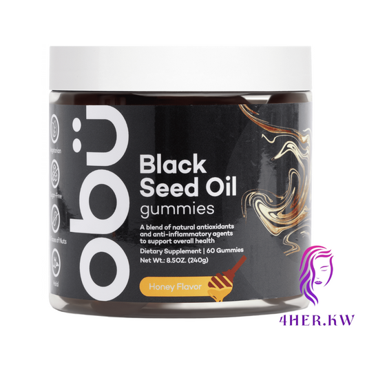Obu Black Seed Oil Gummies with Honey Flavor 60 Pcs