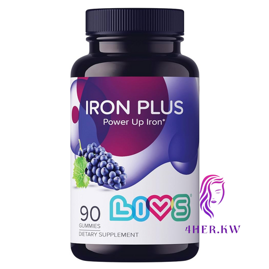 Livs Iron Plus Grape 90 Gummies