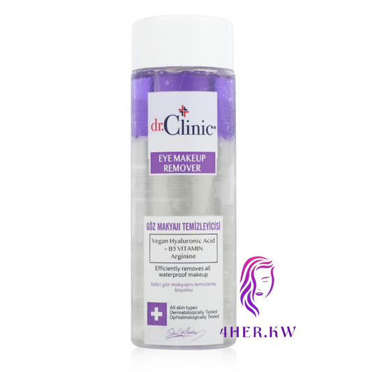DR CLINIC TWO PHASE MICELLAR EYE MAKEUP REMOVER 150 ML