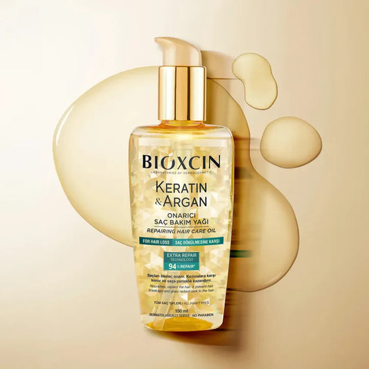 Bioxcin Keratin & Argan Repairing Hair Care Oil