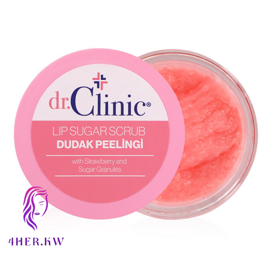 Dr Clinic Lip Sugar Scrub With Strawberry 20GM