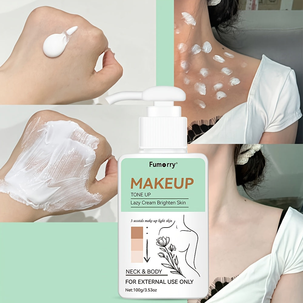 Fumorry Neck & Body Makeup Tone-Up Cream – 100g