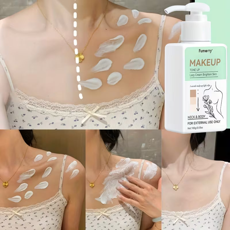 Fumorry Neck & Body Makeup Tone-Up Cream – 100g