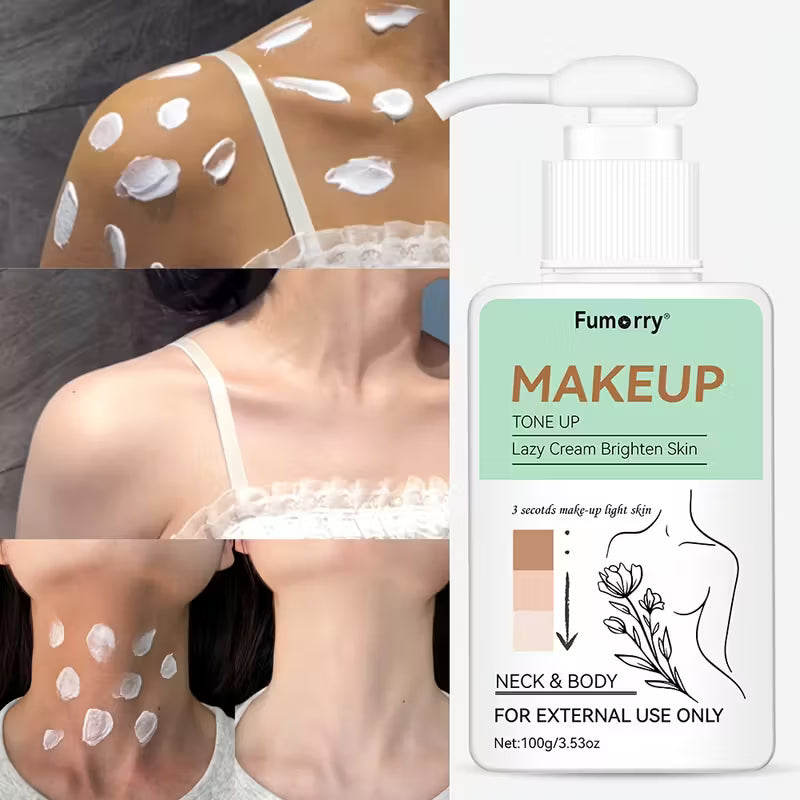 Fumorry Neck & Body Makeup Tone-Up Cream – 100g