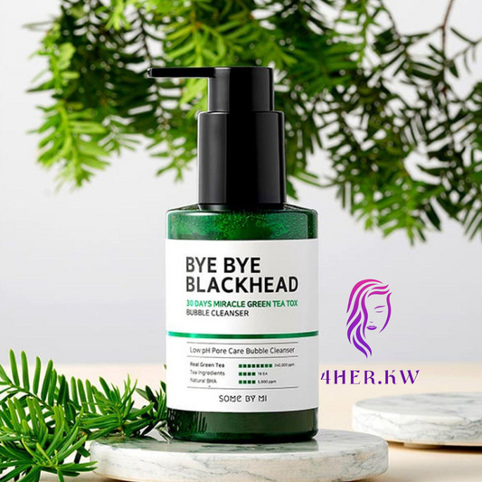 SOME BY MI Bye Bye Blackhead 30 Days Miracle Green Tea Tox Bubble Cleanser - 120g