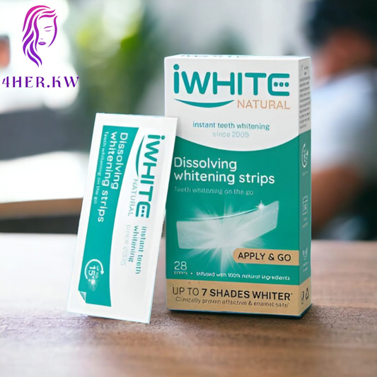 IWHITE NATURAL DISSOLVING WHITENING STRIPS 28strips