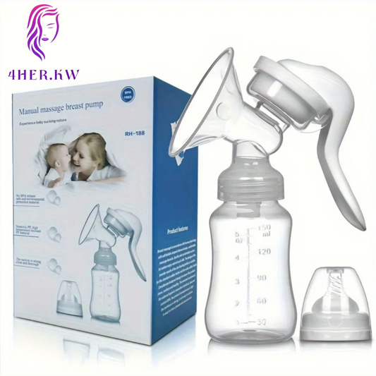 Manual breast pump