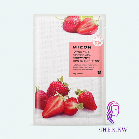 Mizon Face mask with strawberry vitamins