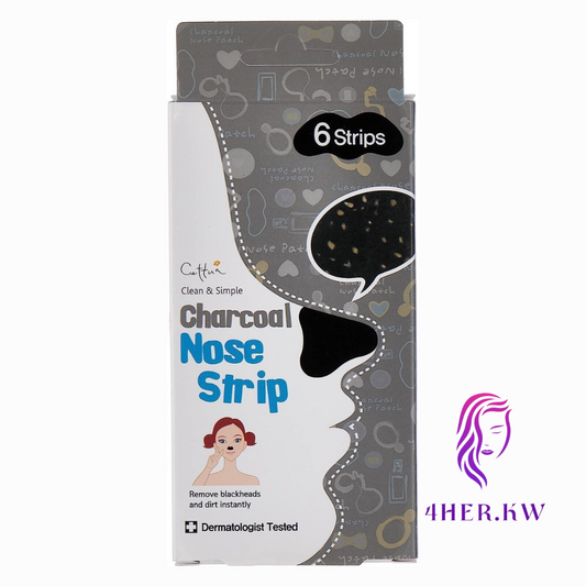 Cettua Clean & Simple Charcoal Nose Strip 6's