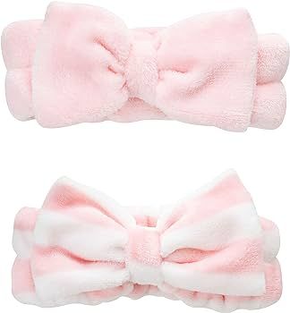 Brushworks Makeup Headbands – 2 Pack