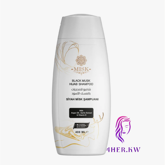 MISK HIJAB BLACK MUSK SHAMPOO 400ml