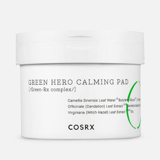 COSRX One Step Green Hero Calming Pad - 70 Pads